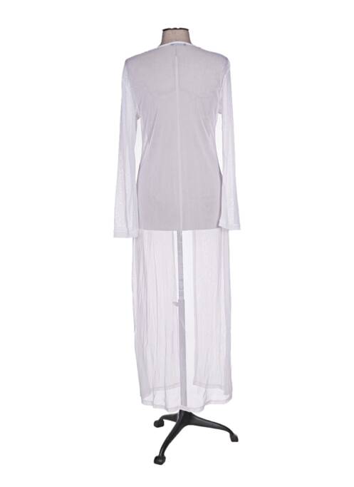 Gilet manches longues blanc COLLOSEUM pour femme