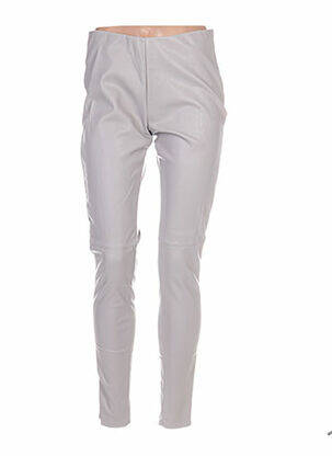 Pantalon slim taille élastique beige EXPRESSO femme