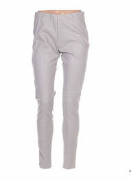 Pantalon slim taille élastique beige EXPRESSO femme