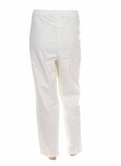 Pantalon droit blanc MIAMODA pour femme seconde vue