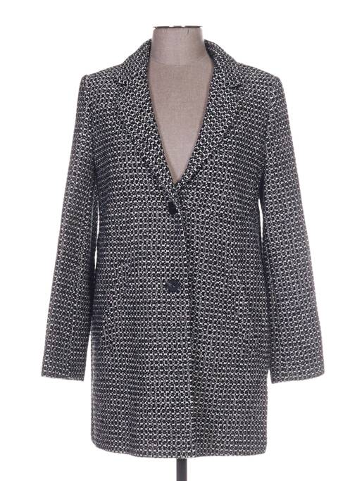 Manteau long noir TRENCH & COAT pour femme