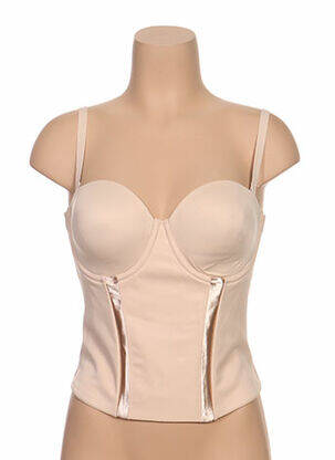 Corset haut soutien-gorge moulé chair MAIDENFORM femme