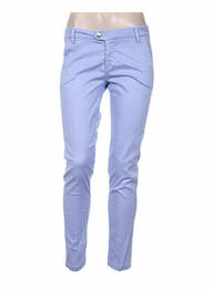 Pantalon slim taille basse taille basse bleu KOCCA femme