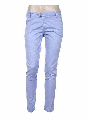 Pantalon slim taille basse taille basse bleu KOCCA femme