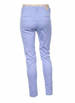 Pantalon slim taille basse taille basse bleu KOCCA femme
