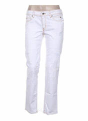 Jeans coupe slim blanc JUST CAVALLI pour femme seconde vue