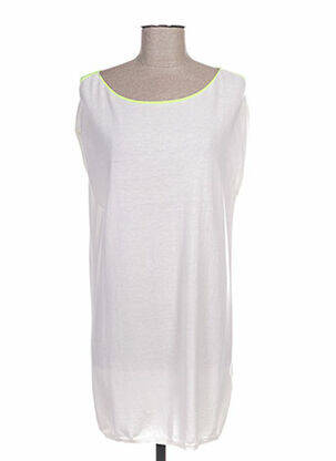 Robe pull blanc ALLUDE pour femme