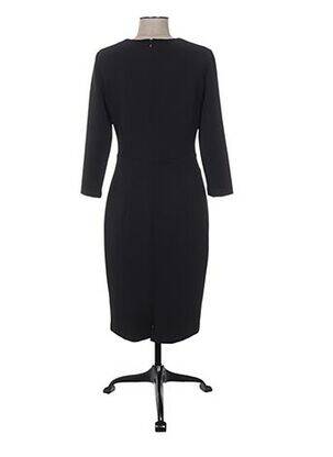 Robe mi-longue manches 3/4 manches 3/4 noir GERRY WEBER femme