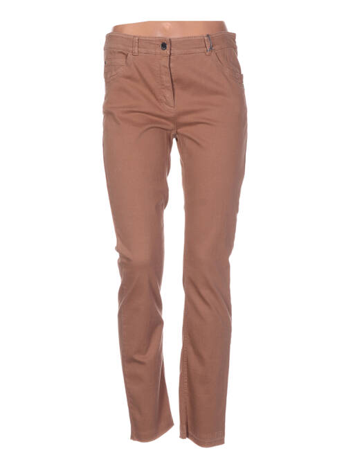 Pantalon 7/8 marron GERRY WEBER pour femme