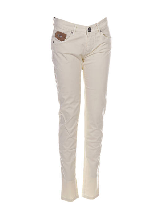 Pantalon slim jaune LA MARTINA pour femme