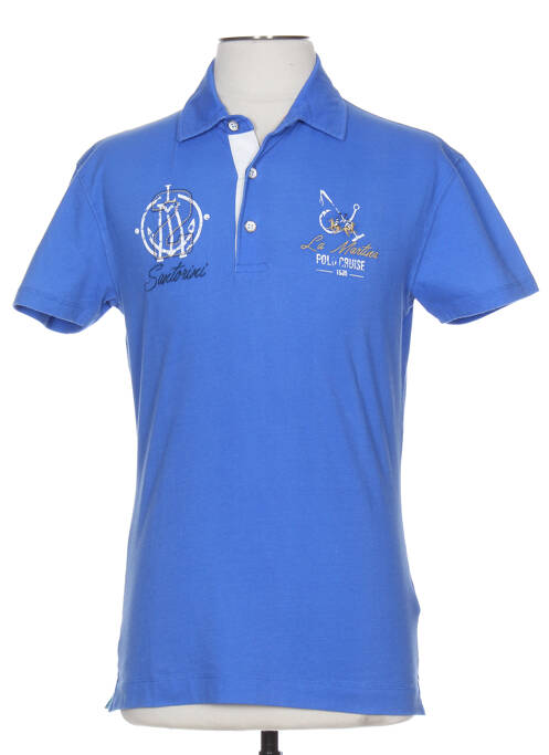 Polo bleu LA MARTINA pour homme