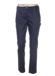 Pantalon droit bleu WEINBERG pour femme seconde vue