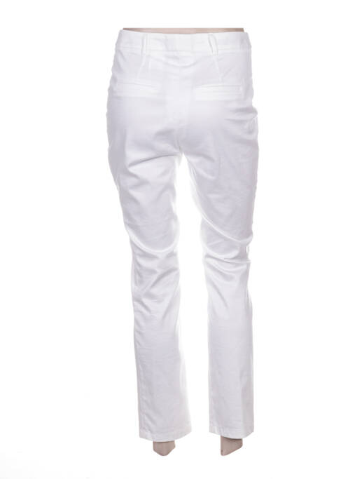 Pantalon droit blanc WEINBERG pour femme