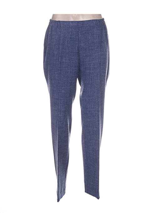 Pantalon droit bleu WEINBERG pour femme
