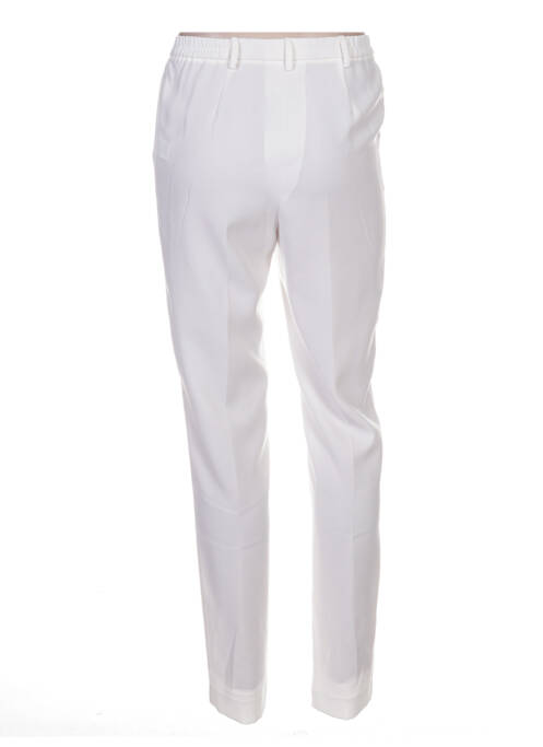 Pantalon droit blanc WEINBERG pour femme