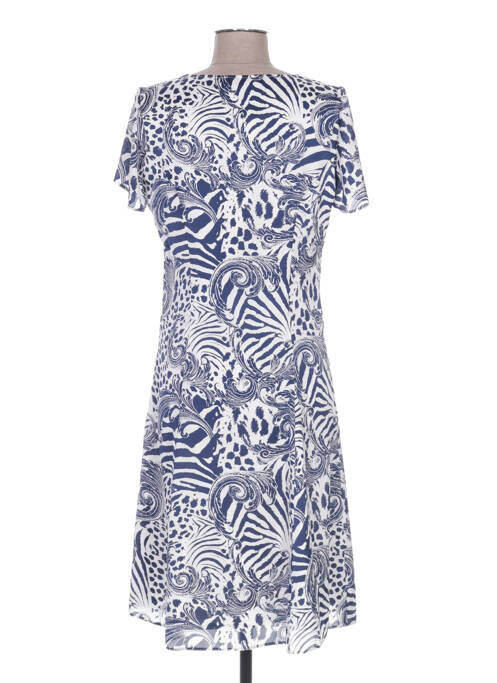 Robe mi-longue bleu WEINBERG pour femme