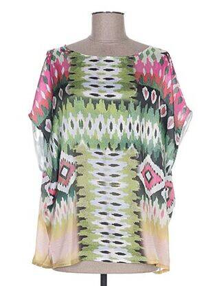 Top sans manche sans manche vert WEINBERG femme