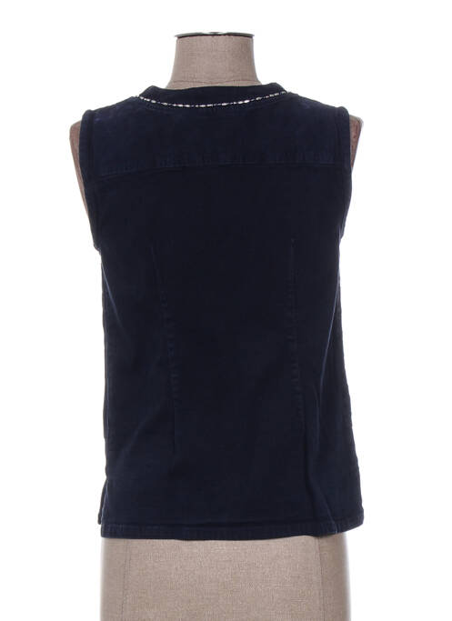 Gilet sans manche bleu JAC JAC femme