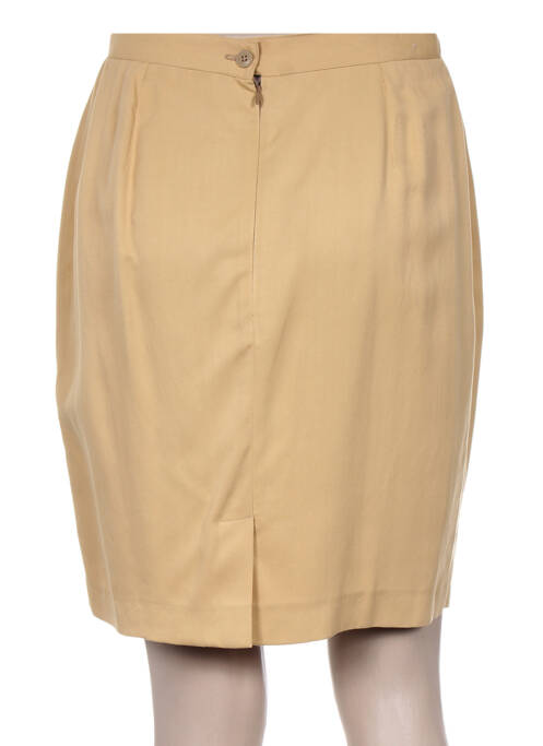 Jupe mi-longue jaune PHILIPPE ADEC pour femme