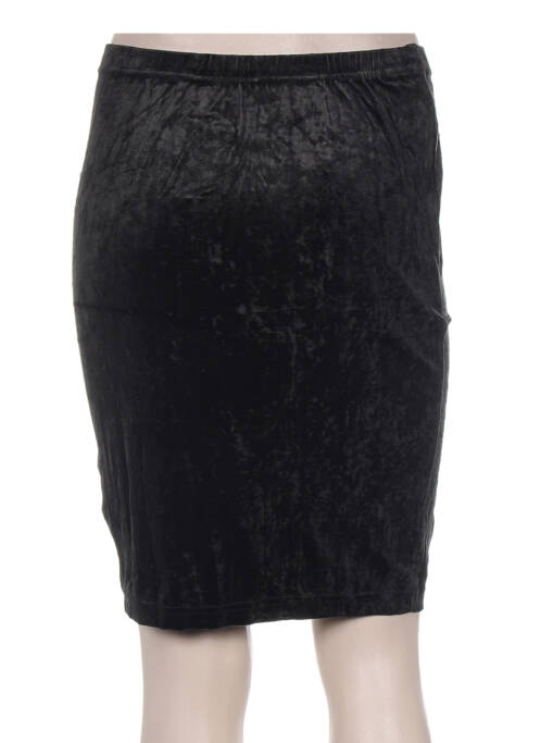 Jupe mi-longue noir DIAPOSITIVE pour femme