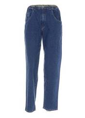 Jeans coupe droite bleu UNION LIBRE pour femme seconde vue