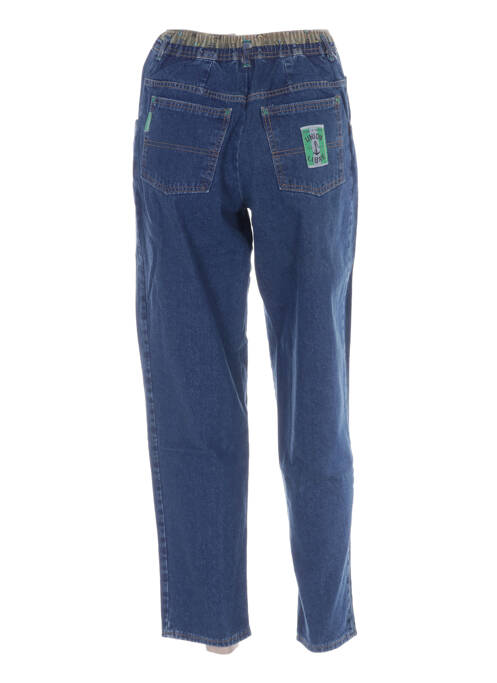 Jeans coupe droite bleu UNION LIBRE pour femme
