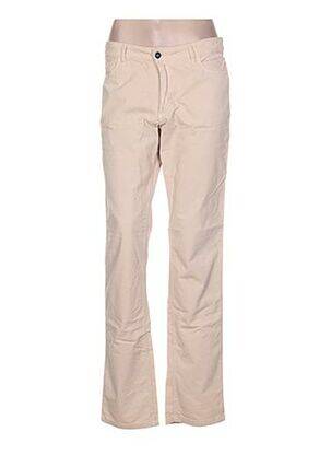 Pantalon slim taille basse taille basse beige THELMA & LOUISE femme