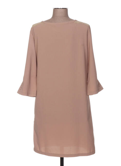 Robe courte beige ZEPELINE pour femme