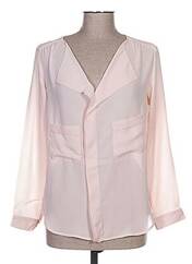Blouse rose BY MONSHOWROOM pour femme seconde vue