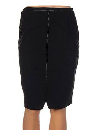 Jupe mi-longue taille haute noir CLO&SE femme