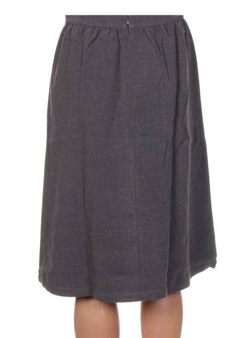 Jupe mi-longue gris CLO&SE pour femme