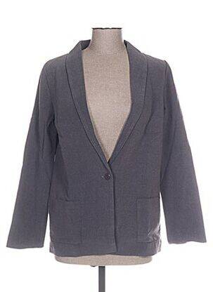 Blazer poches gris CLO&SE femme