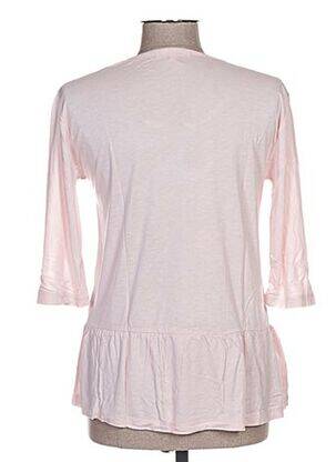T-shirt manches 3/4 manches 3/4 rose CLO&SE femme