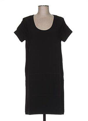 Robe courte manches courtes manches courtes noir CLO&SE femme