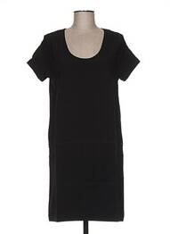 Robe courte manches courtes manches courtes noir CLO&SE femme