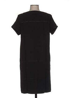 Robe courte manches courtes manches courtes noir CLO&SE femme