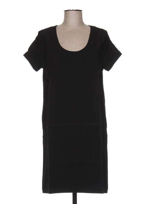 Robe courte manches courtes manches courtes noir CLO&SE femme