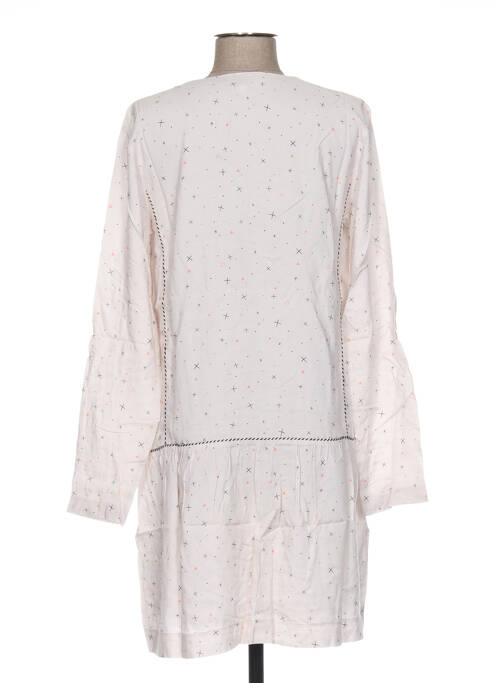 Robe courte beige CLO&SE pour femme