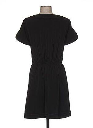 Robe courte manches courtes manches courtes noir CLO&SE femme