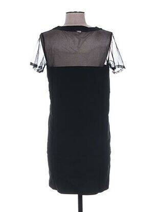 Tunique manches courtes col rond noir CLO&SE femme