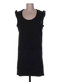 Robe courte sans manche sans manche noir CLO&SE femme