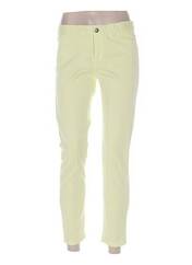Pantalon slim jaune 0039 ITALY pour femme seconde vue