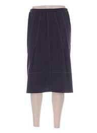 Jupe mi-longue stretch violet MERI & ESCA femme