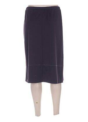 Jupe mi-longue stretch violet MERI & ESCA femme