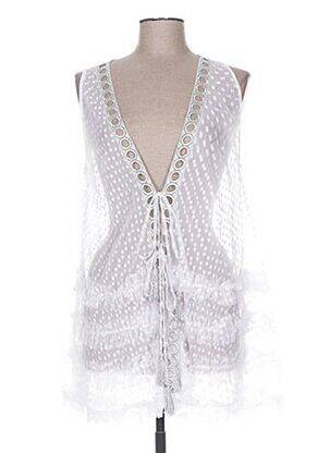 Gilet sans manche blanc WAIMARI pour femme