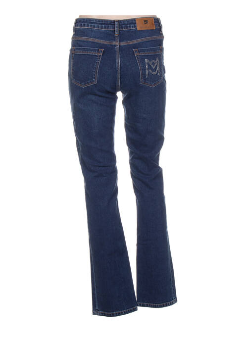 Jeans coupe slim bleu MENZI COLLEZIONE pour femme