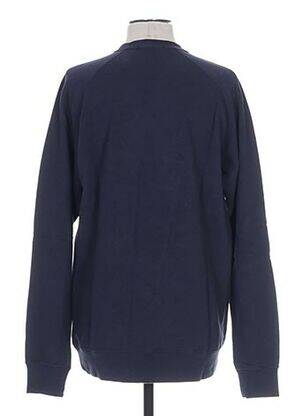 Sweat-shirt finition bords-côtes manches longues bleu FRENCH DISORDER homme