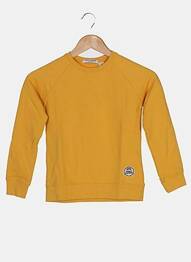 Sweat-shirt coupe cintrée manches longues jaune FRENCH DISORDER enfant