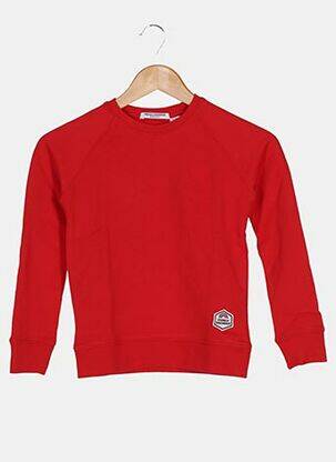 Sweat-shirt coupe cintrée manches longues rouge FRENCH DISORDER enfant