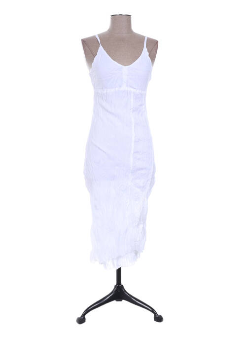 Robe longue blanc TOO KATAI pour femme